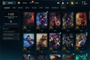 vendo conta com rammus rei/rammus king - League of Legends LOL