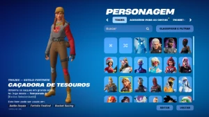 Conta Abandonada Fornite muitas skins e mochilas - Fortnite