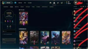 Conta D4 Tds os campeoes + 3730,00 reais de skins + 80k EA - League of Legends LOL