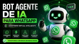 Bot Agente de IA para  [conteúdo removido] App - Assistente Virtual Intelige - Redes Sociais
