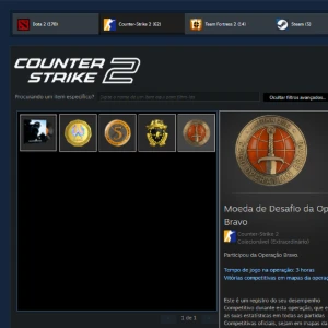 [Cs2] Conta Com Medalhas de Op Antigas - Counter Strike