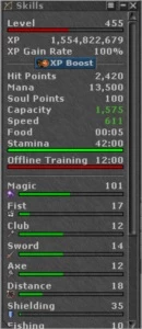 MS 455 Gentebra (Char Love) - ED 211 Belobra - Loyalty 15% - Tibia