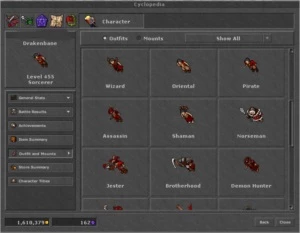 MS 455 Gentebra (Char Love) - ED 211 Belobra - Loyalty 15% - Tibia