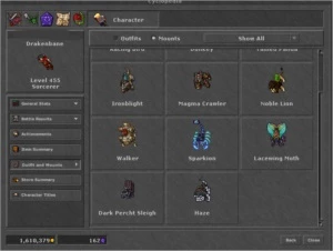 MS 455 Gentebra (Char Love) - ED 211 Belobra - Loyalty 15% - Tibia