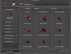 MS 455 Gentebra (Char Love) - ED 211 Belobra - Loyalty 15% - Tibia