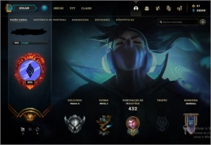 Conta League of Legends Prata II LOL