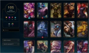 Conta League of Legends Prata II LOL