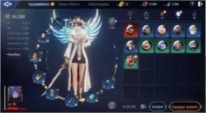 CONTA MIR4 - LVL 70 - 84K POWER - 2 PET ÉPICO