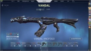 Vendo conta de valoran com skins + 115 radianite + conta lol - Valorant