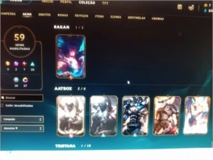 Conta main Sup - League of Legends LOL