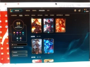 Conta main Sup - League of Legends LOL