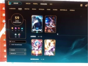 Conta main Sup - League of Legends LOL