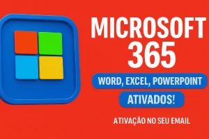 Microsoft Office 365 - no seu Email - 1TB OneDrive (1 Mês)