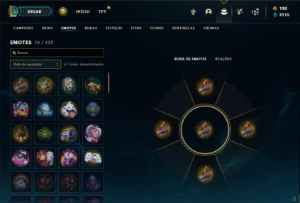 Conta bronze 2 com 33 Champs e 5 Skins - League of Legends LOL