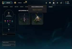 Conta bronze 2 com 33 Champs e 5 Skins - League of Legends LOL