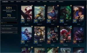 CONTA LOL TOP - League of Legends