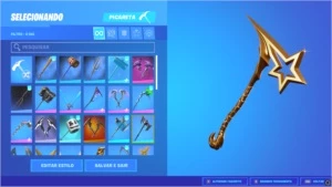 Conta de Fortnite com mais de 3k gasto em skins.
