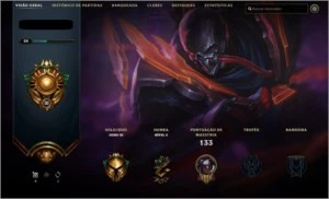 Conta Ouro 3, com skins Épicas e Lendárias! - League of Legends LOL