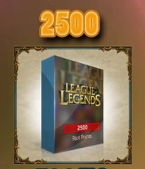 2500 Riot Points - League of Legends LOL