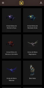 Conta WoW 275 montarias - Blizzard