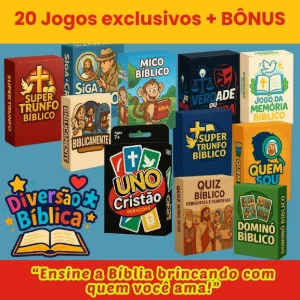 Pack Fé Divertida jogos bíblicos - Outros