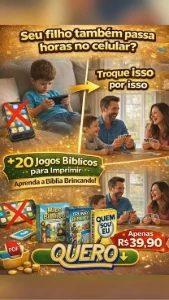Pack Fé Divertida jogos bíblicos - Outros