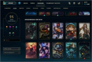 Conta Platina 4 Level 172 - League of Legends LOL
