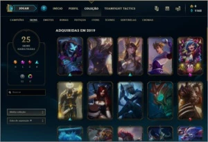 Conta Platina 4 Level 172 - League of Legends LOL