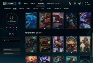 Conta Platina 4 Level 172 - League of Legends LOL