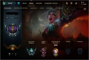 Conta Platina 4 Level 172 - League of Legends LOL
