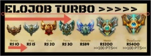 ELO JOB TURBO  >>> SEU ELO EM 48 HORAS <<< - League of Legends LOL