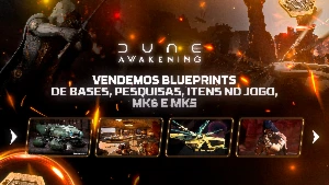 Dune Awakening BluePrints Bases, Pesquisas, Itens Mk6 e MK5