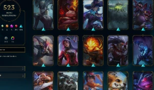 Conta Lol 100% Segura Full Acesso | 523 Skins | Nvl 815 | - League of Legends