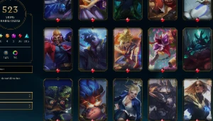 Conta Lol 100% Segura Full Acesso | 523 Skins | Nvl 815 | - League of Legends