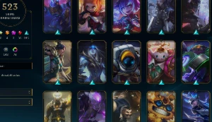 Conta Lol 100% Segura Full Acesso | 523 Skins | Nvl 815 | - League of Legends