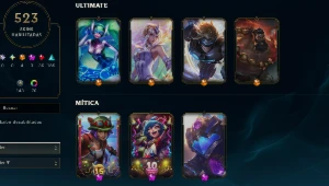 Conta Lol 100% Segura Full Acesso | 523 Skins | Nvl 815 | - League of Legends
