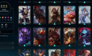 Conta Lol 100% Segura Full Acesso | 523 Skins | Nvl 815 | - League of Legends