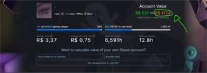 CS:GO PRIME | MD10 | +500 JOGOS PAGOS - Counter Strike