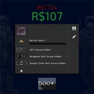 CS:GO PRIME | MD10 | +500 JOGOS PAGOS - Counter Strike