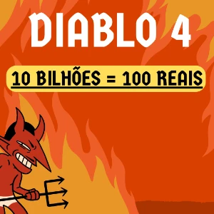 Diablo 4 - 10 Bilhões Gold - Melhor Preço