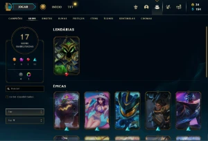 LOL Smurf Criada em 2016 - League of Legends