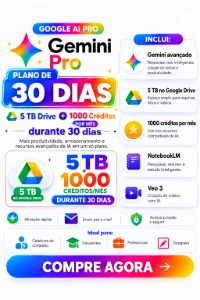 Gemini IA Pro 30 dias - Assinaturas e Premium