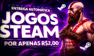 Jogos Steam Offline | Os Mais Jogados, Apenas 2 R$ + Brinde