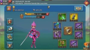 Conta Lords Mobile - 41M de poder CT 25