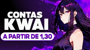 Contas KWAI de 1 a 18 MIL Seguidores! - Redes Sociais