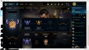 Conta smurf Diamante III - League of Legends LOL