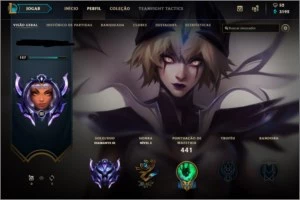 Conta League Of Legends D4 Mmr Alto 122 Champs 37 Skins LOL