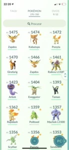 Conta Pokemon GO lvl31 - Pokémon
