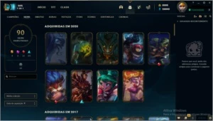 Conta PBE Lvl 30 8000 RP, 20000 EA - League of Legends LOL