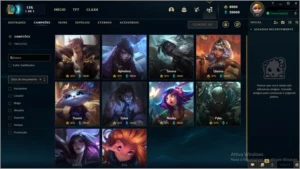 Conta PBE Lvl 30 8000 RP, 20000 EA - League of Legends LOL